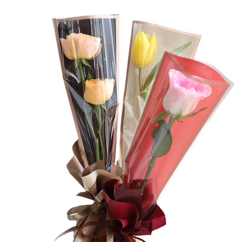 Cellophane Colorful Plastic Waterproof Transparent Fantasy Bouquet Gift Wrap Paper